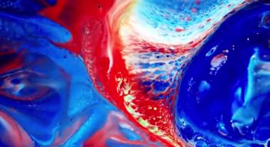 Renkli Soyut Modern Sanat Hareketi Arkaplan 4K 