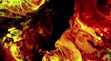 Renkli Soyut Modern Sanat Hareketi Arkaplan 4K 