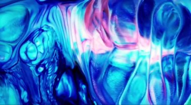 Renkli Soyut Modern Sanat Hareketi Arkaplan 4K 