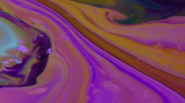 Renkli Soyut Modern Sanat Hareketi Arkaplan 4K 