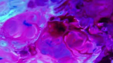 Renkli Soyut Modern Sanat Hareketi Arkaplan 4K 