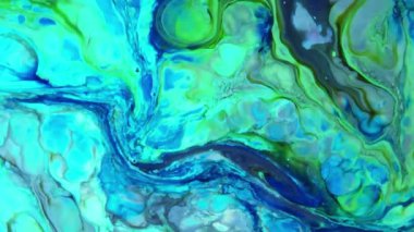 Renkli Soyut Modern Sanat Hareketi Arkaplan 4K 