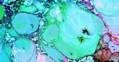 Renkli Soyut Modern Sanat Hareketi Arkaplan 4K 