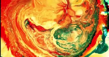 Renkli Soyut Modern Sanat Hareketi Arkaplan 4K 