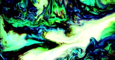 Renkli Soyut Modern Sanat Hareketi Arkaplan 4K 