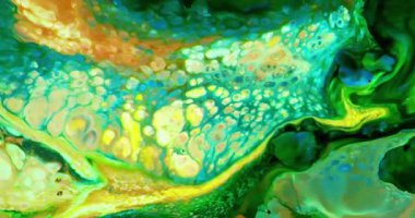 Renkli Soyut Modern Sanat Hareketi Arkaplan 4K 