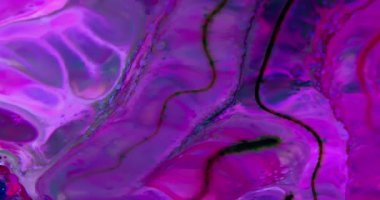 Renkli Soyut Modern Sanat Hareketi Arkaplan 4K 