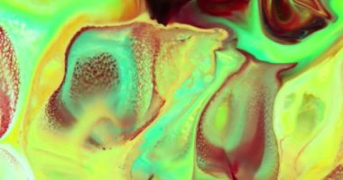 Renkli Soyut Modern Sanat Hareketi Arkaplan 4K 