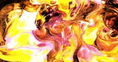 Renkli Soyut Modern Sanat Hareketi Arkaplan 4K 