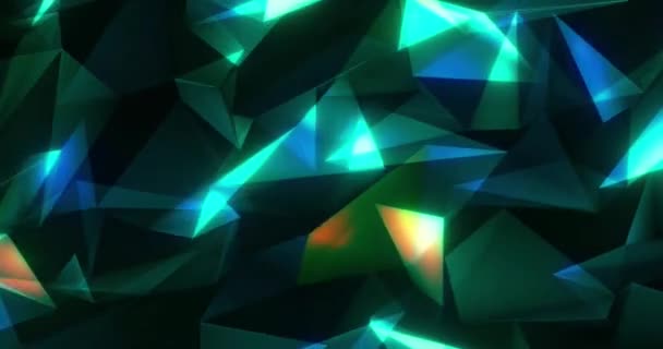 Colorful Abstract Modern Art Motion Background — Stockvideo