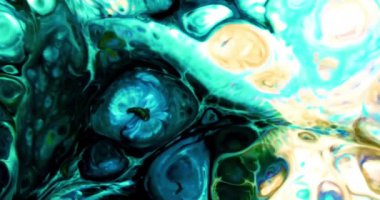 Renkli Soyut Modern Sanat Hareketi Arkaplan 4K 