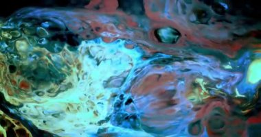 Renkli Soyut Modern Sanat Hareketi Arkaplan 4K 