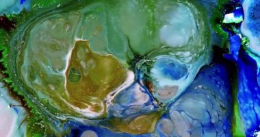 Renkli Soyut Modern Sanat Hareketi Arkaplan 4K 