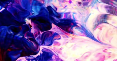 Renkli Soyut Modern Sanat Hareketi Arkaplan 4K 