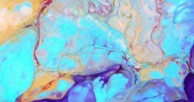 Renkli Soyut Modern Sanat Hareketi Arkaplan 4K 