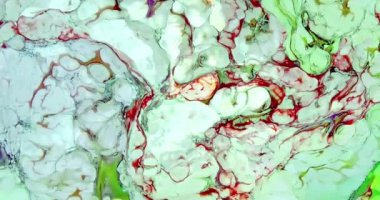 Renkli Soyut Modern Sanat Hareketi Arkaplan 4K 