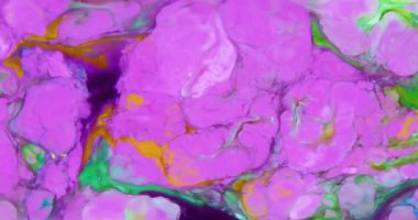 Renkli Soyut Modern Sanat Hareketi Arkaplan 4K 