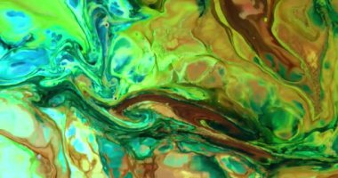 Renkli Soyut Modern Sanat Hareketi Arkaplan 4K 