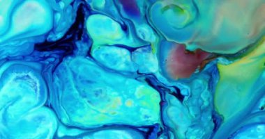 Renkli Soyut Modern Sanat Hareketi Arkaplan 4K 