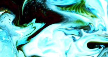 Renkli Soyut Modern Sanat Hareketi Arkaplan 4K 