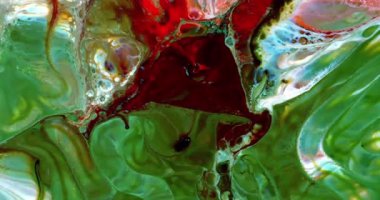 Renkli Soyut Modern Sanat Hareketi Arkaplan 4K 