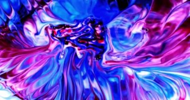 Renkli Soyut Modern Sanat Hareketi Arkaplan 4K 