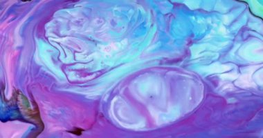 Renkli Soyut Modern Sanat Hareketi Arkaplan 4K 