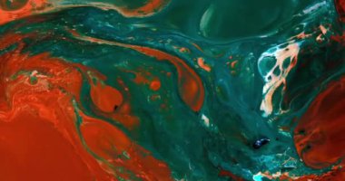 Renkli Soyut Modern Sanat Hareketi Arkaplan 4K 