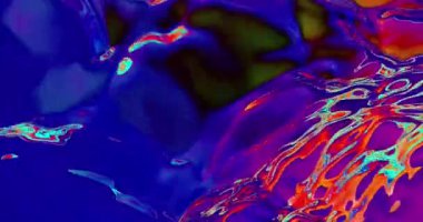 Colorful Abstract Modern Art Motion Background 4K 