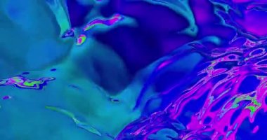 Colorful Abstract Modern Art Motion Background 4K 