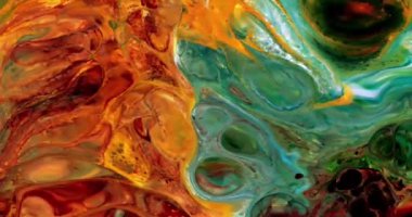 Renkli Soyut Modern Sanat Hareketi Arkaplan 4K 