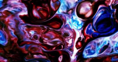 Renkli Soyut Modern Sanat Hareketi Arkaplan 4K 