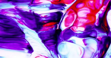 Renkli Soyut Modern Sanat Hareketi Arkaplan 4K 