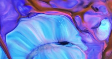 Colorful Abstract Modern Art Motion Background 4K 