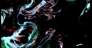 Soyut Hareket Grafiksel Arkaplan 4K