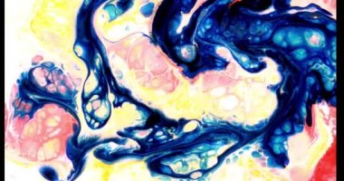 Soyut Hareket Grafiksel Arkaplan 4K