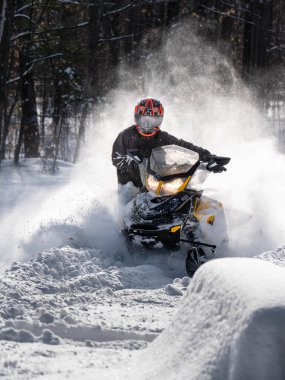 Taze karda off road kar aracı (BRP). 