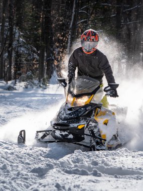 Taze karda off road kar aracı (BRP). 