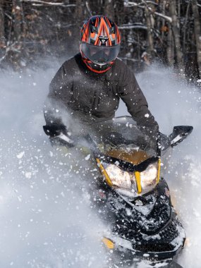 Taze karda off road kar aracı (BRP). 