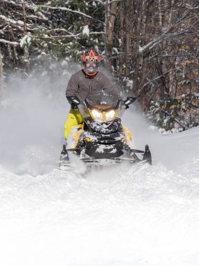 Taze karda off road kar aracı (BRP). 