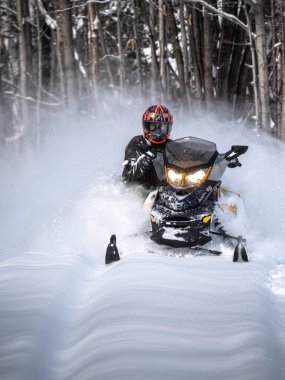 Taze karda off road kar aracı (BRP). 