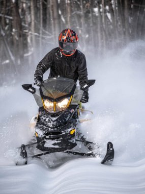 Taze karda off road kar aracı (BRP). 