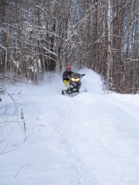 Taze karda off road kar aracı (BRP). 