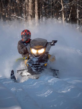 Taze karda off road kar aracı (BRP). 