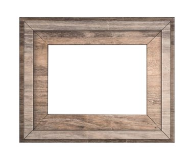boş eski ahşap çerçeve