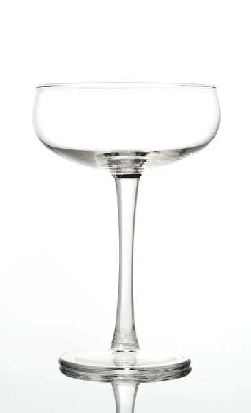 Cocktailglas Isoliert Auf Weißem Hintergrund — Stockfoto