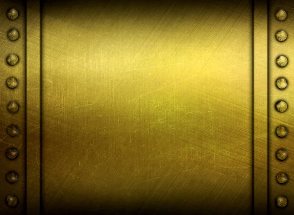 Textura Metal Dourado Para Design — Fotografia de Stock