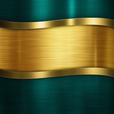 Tasarım için altın metal doku