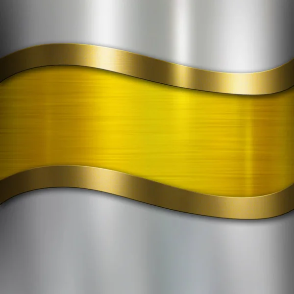 Textura Metal Dourado Para Design — Fotografia de Stock
