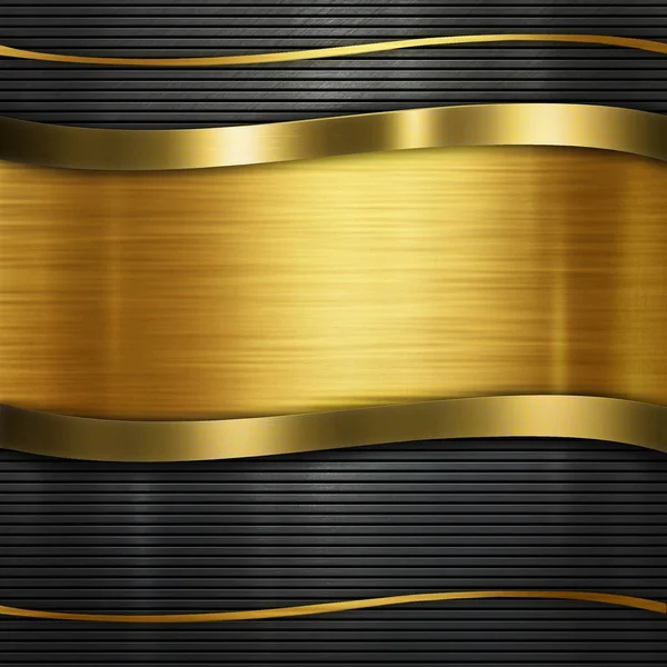 Złoto Metal Tekstury Dla Projektu — Zdjęcie stockowe